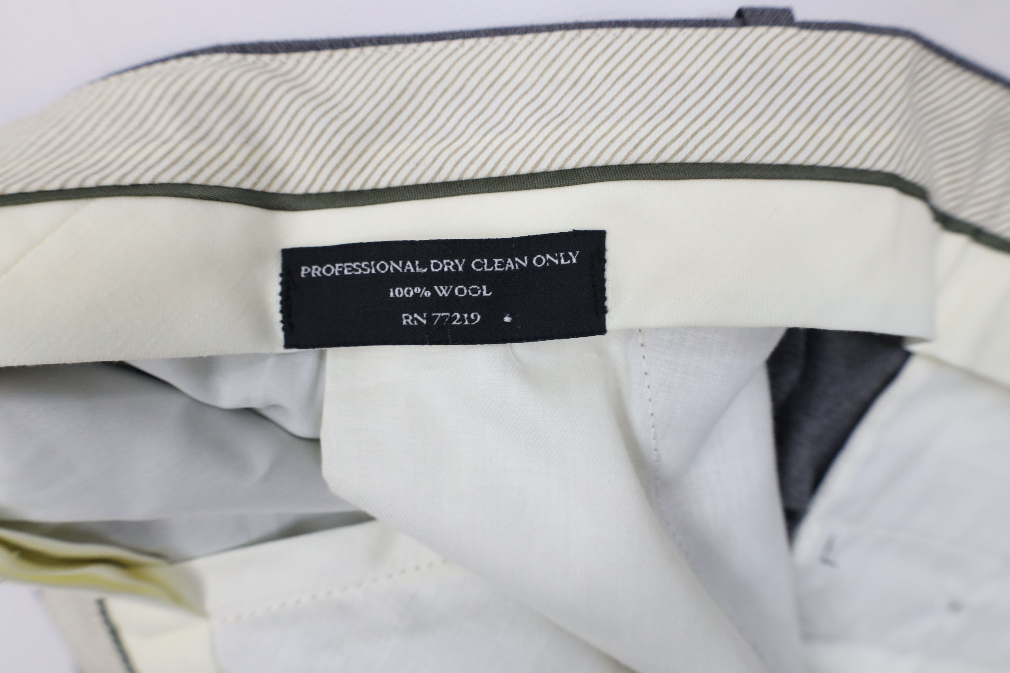 Vintage Vintage 90s Streetwear Wide Leg Chino Pants Heather Gray Size US 44 / EU 60 - 9 Thumbnail