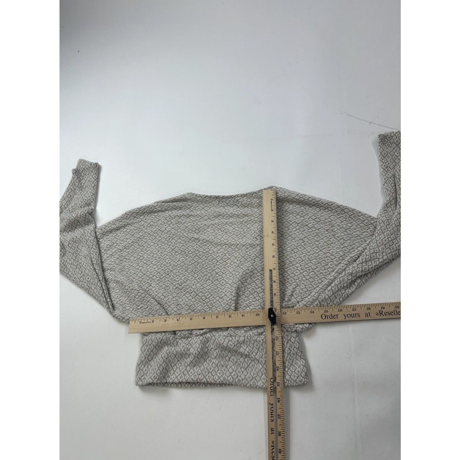 Urban Outfitters Urban Outfitters Blouse Women Small Beige Long Sleeve V-Neck Boho Casual Size S / US 4 / IT 40 - 5 Thumbnail