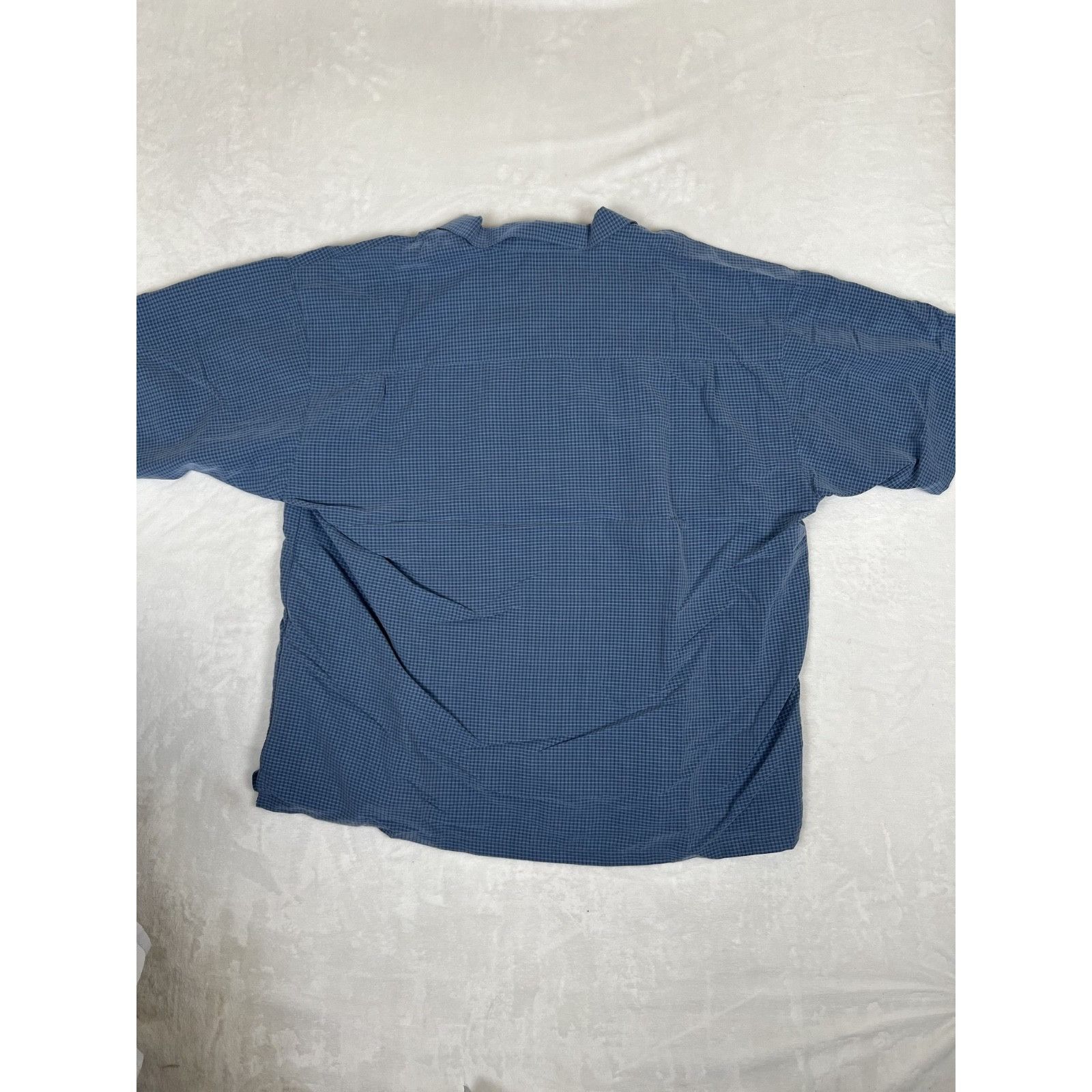 Big Dogs Vintage Big Dogs Short Sleeve Button Up Shirt Size 3XL Blue Size US XXL / EU 58 / 5 - 6 Thumbnail
