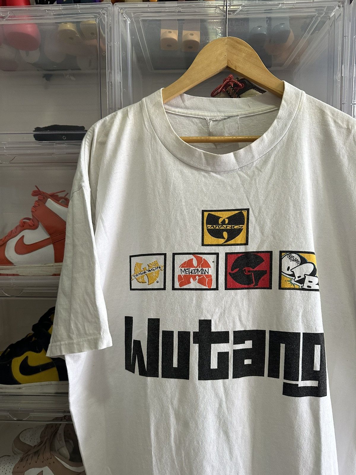 Vintage Wutang Methodman Raptees 90’s Rare XL size