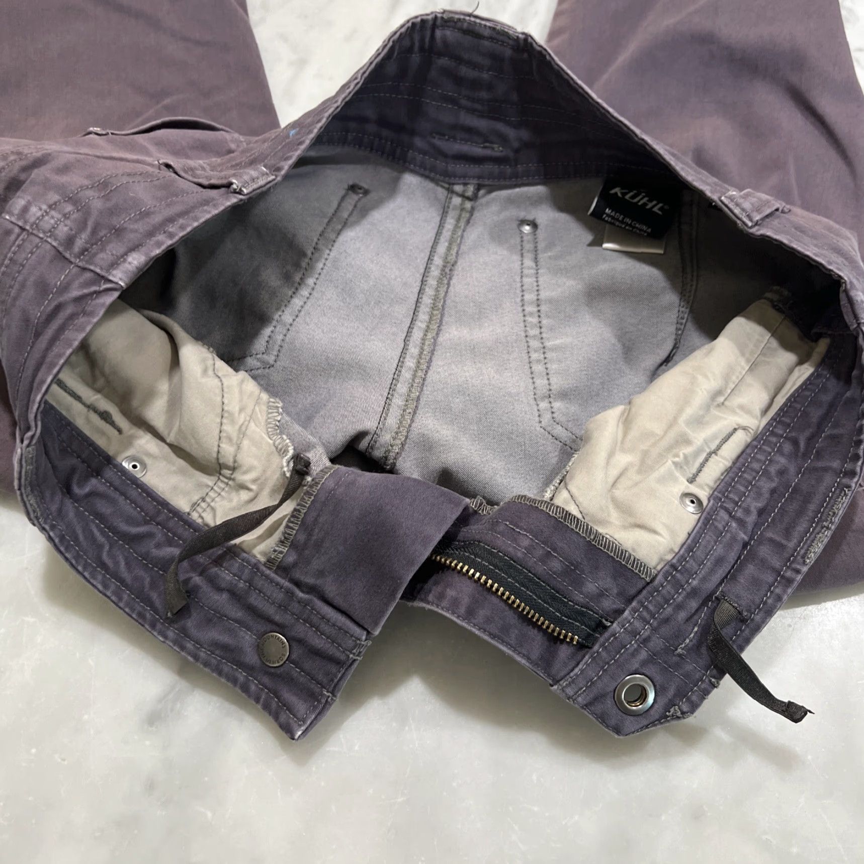 Vintage Kuhl Jeans Pants Women’s Size 4 Purple Eggplant Straight Pockets Regular Gloves? No Size 27" / US 4 / IT 40 - 7 Thumbnail