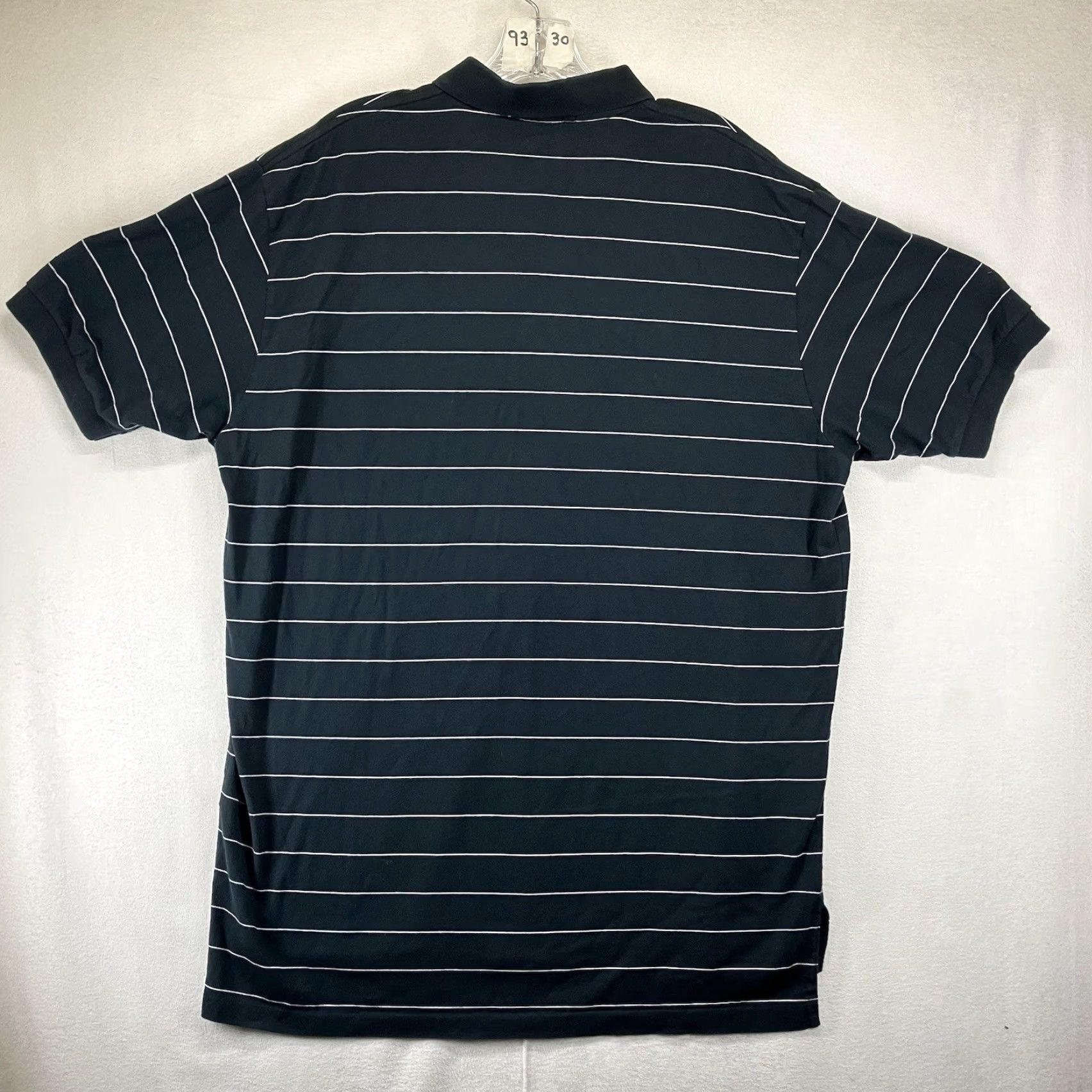 Ralph Lauren Ralph Lauren Polo Shirt Mens Large Soft Pima Black White Pony Casual Vintage 90s Shirt Polo Mens Large Black White Polo Ralph Lauren 90s Vintage Size US L / EU 52-54 / 3 - 2 Thumbnail