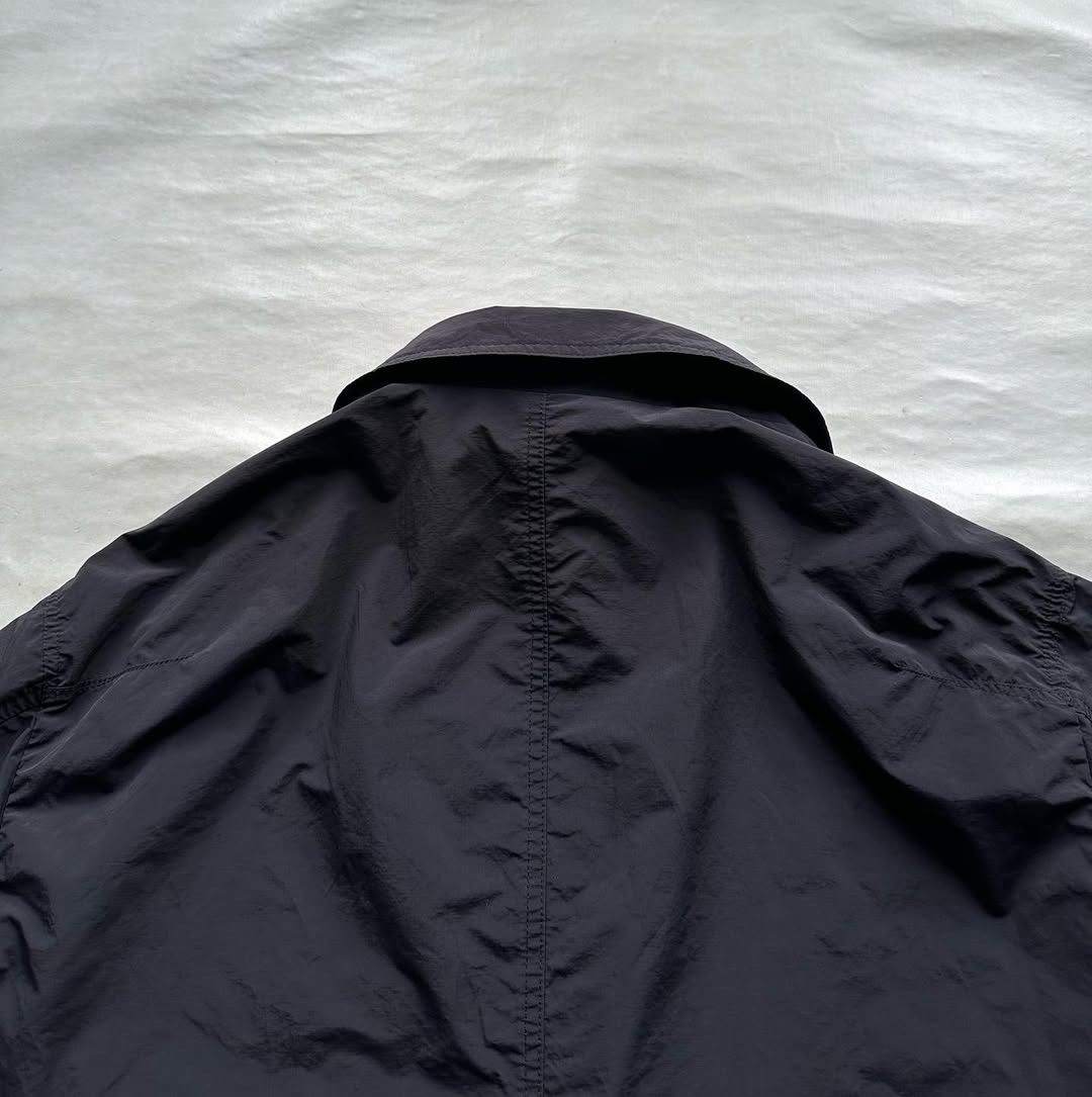 Japanese Brand SIEG x 59LINE Nylon Ripstop String Overfit Jacket Black Size US L / EU 52-54 / 3 - 5 Thumbnail