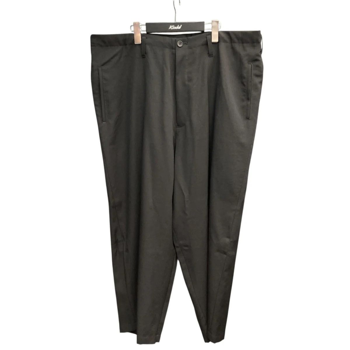 Yohji Yamamoto Yohji Yamamoto pour homme/ WOOL GABARDINE SIDE TUCK PANTS Size US 41 - 1 Thumbnail