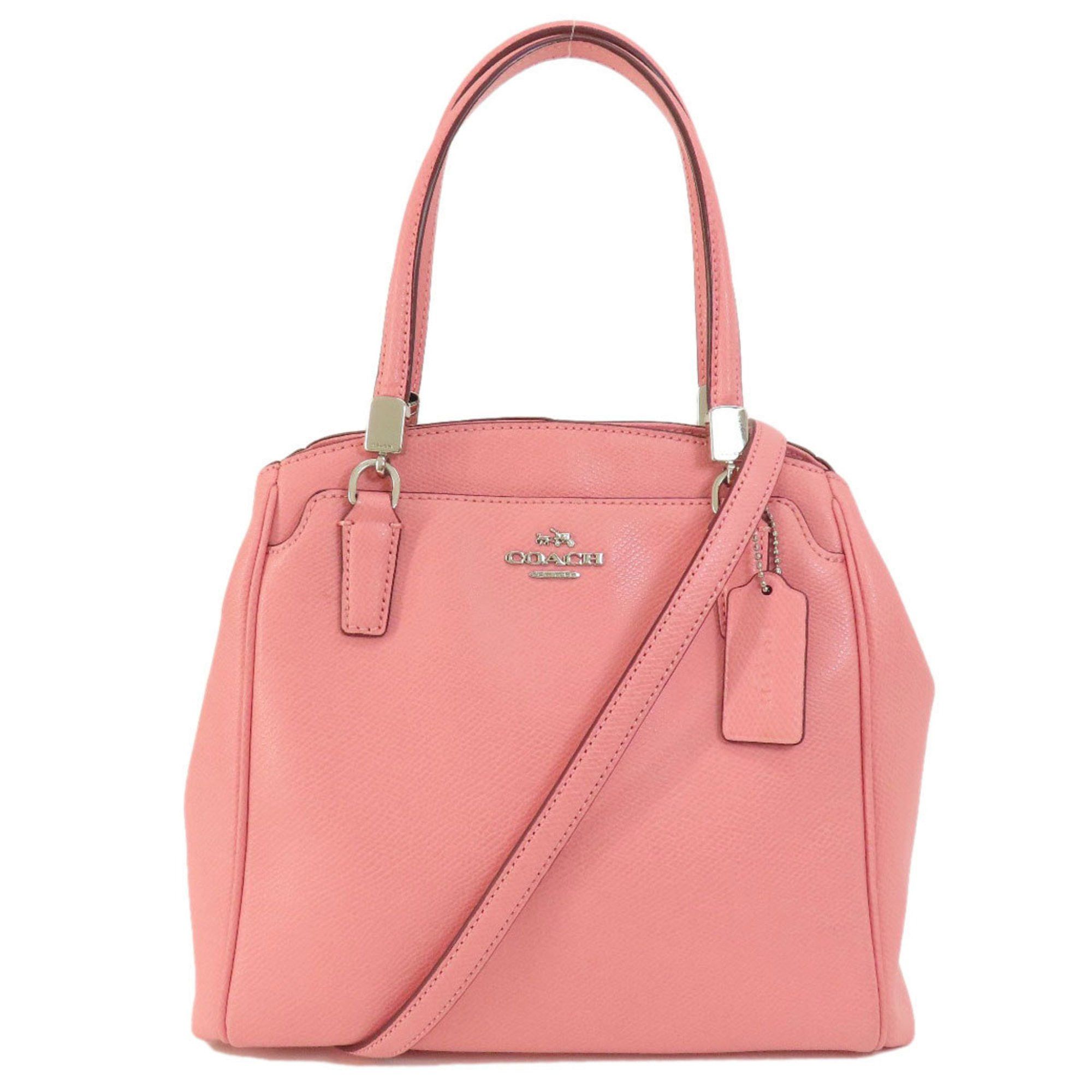 image of Coach F34663 Handbag Leather Women's Coach in Pink