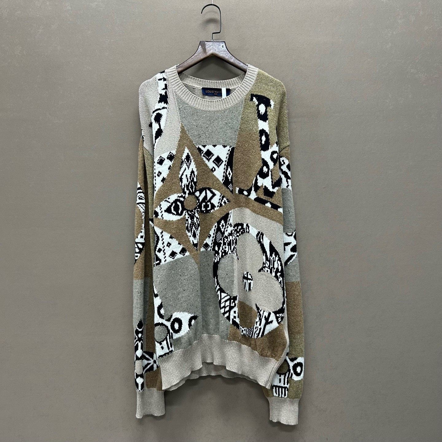 Louis Vuitton Louis Vuitton Fair Isle Wool Sweater L Size US L / EU 52-54 / 3 - 1 Thumbnail