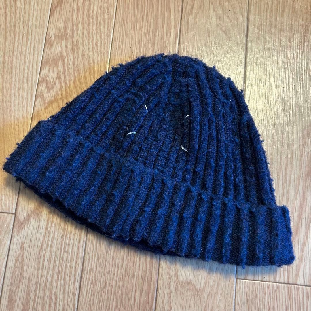 Maison Margiela 4 Stitch Motif Wool Knit Beanie Size ONE SIZE - 1 Thumbnail