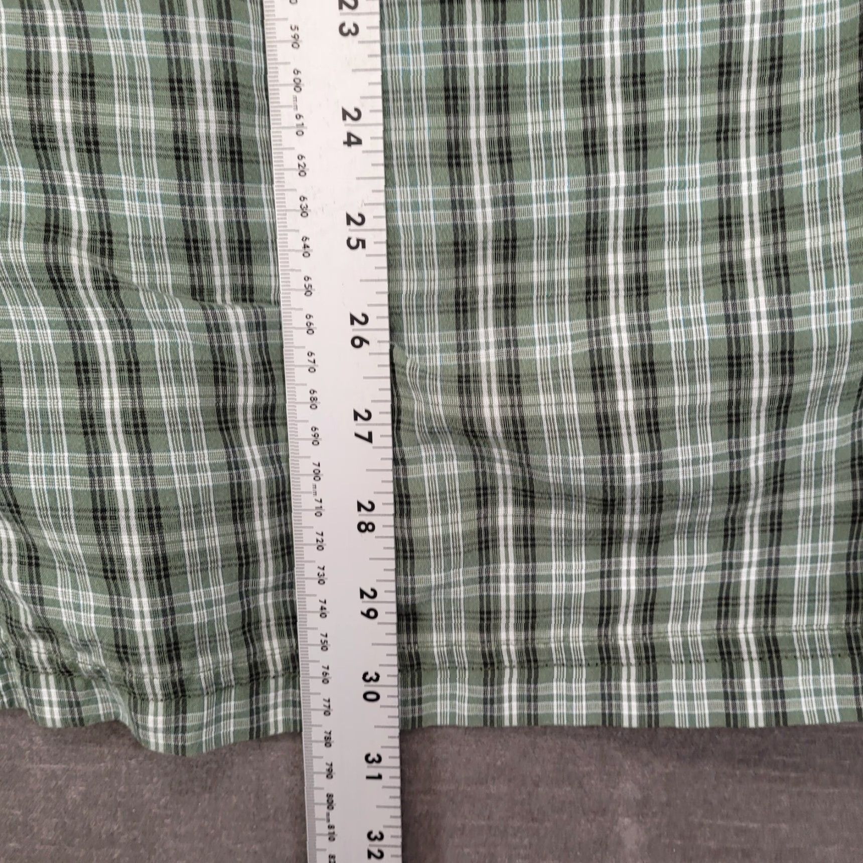 The North Face The North Face Mens XL Green Plaid Short Sleeve Button Up Hiking Shirt Modal Size US XL / EU 56 / 4 - 6 Thumbnail