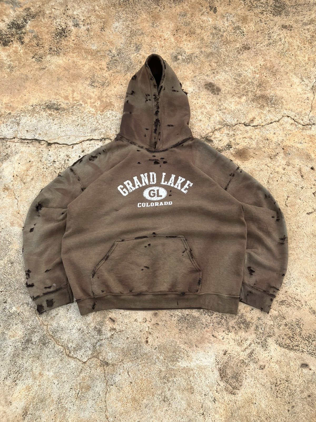 Straight faded hoodie outlet