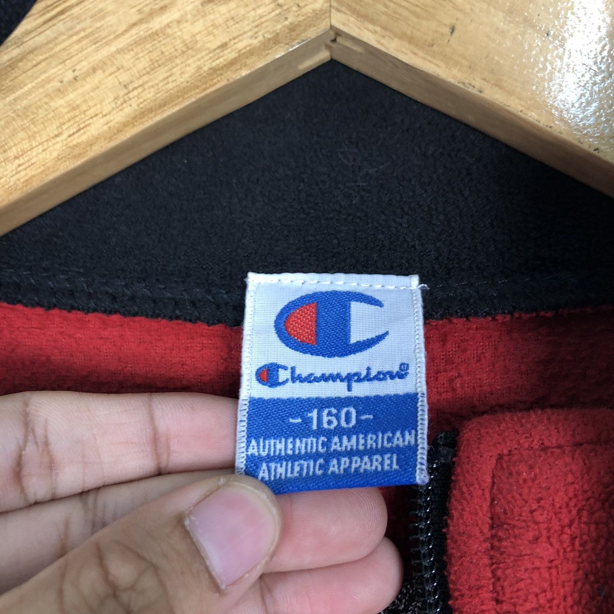 Champion × Japanese Brand × Vintage Champion Fleece Sweatshirt Jacket Medium #A3 Size US M / EU 48-50 / 2 - 18 Thumbnail