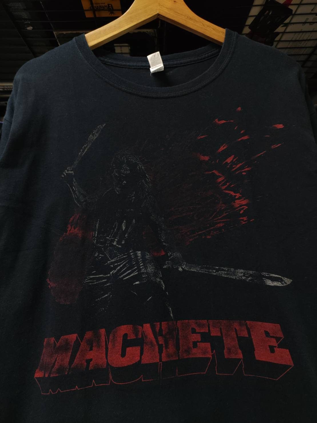 Expert Horror × Vintage Machete"They Just Fucked With The Wrong Mexican" Movie Promo Size US L / EU 52-54 / 3 - 1 Thumbnail