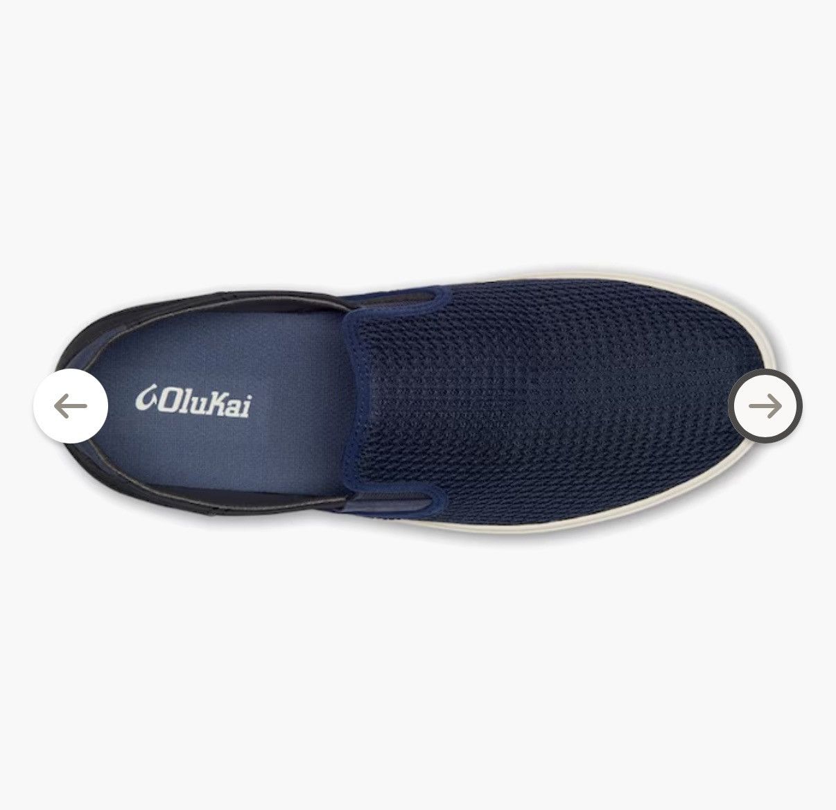 Olukai Olukai Men Navy Blue Slip On Shoes Breathable Mesh Upper Size US 15 / EU 48 - 13 Thumbnail