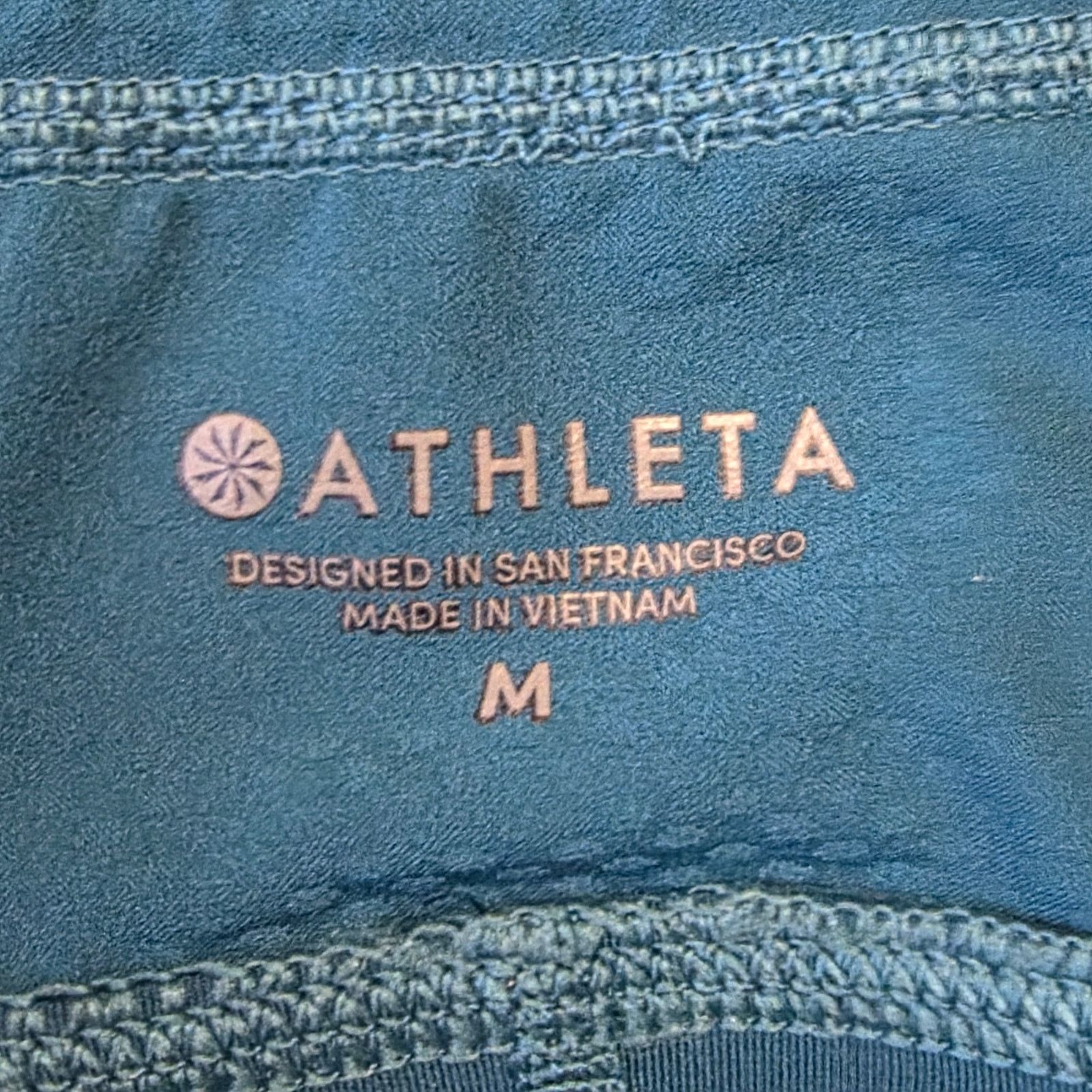 Athleta Athleta Women’s Excursion Athletic Mini Skirt M Teal Blue Size 27" / US 4 / IT 40 - 2 Thumbnail