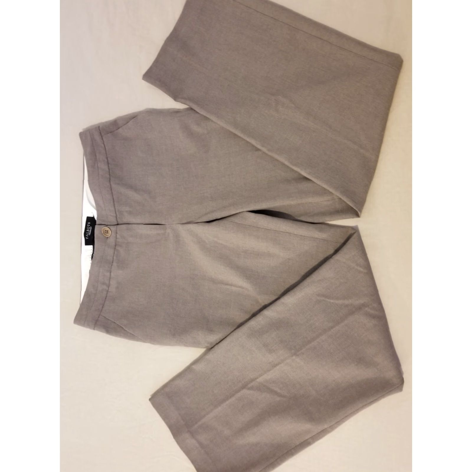 Talbots Womens Talbots Dress Pants 4 Gray Talbots Pants Dress Pants Women Size 4 Gray Slack Trouser Style Men? Size 27" / US 4 / IT 40 - 3 Thumbnail