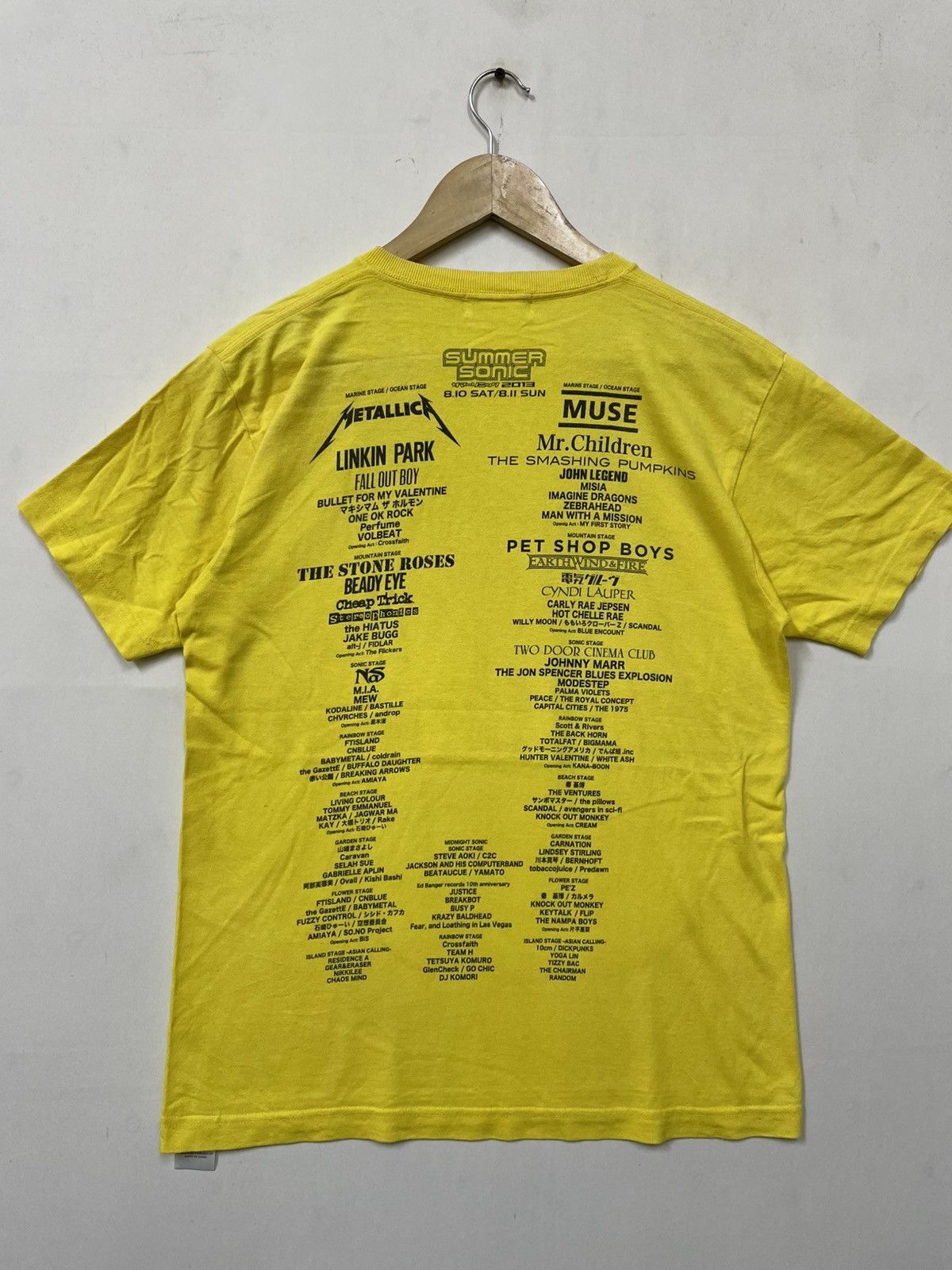 Band Tees Vintage Summer Sonic Tokyo Japan Size US M / EU 48-50 / 2 - 3 Thumbnail