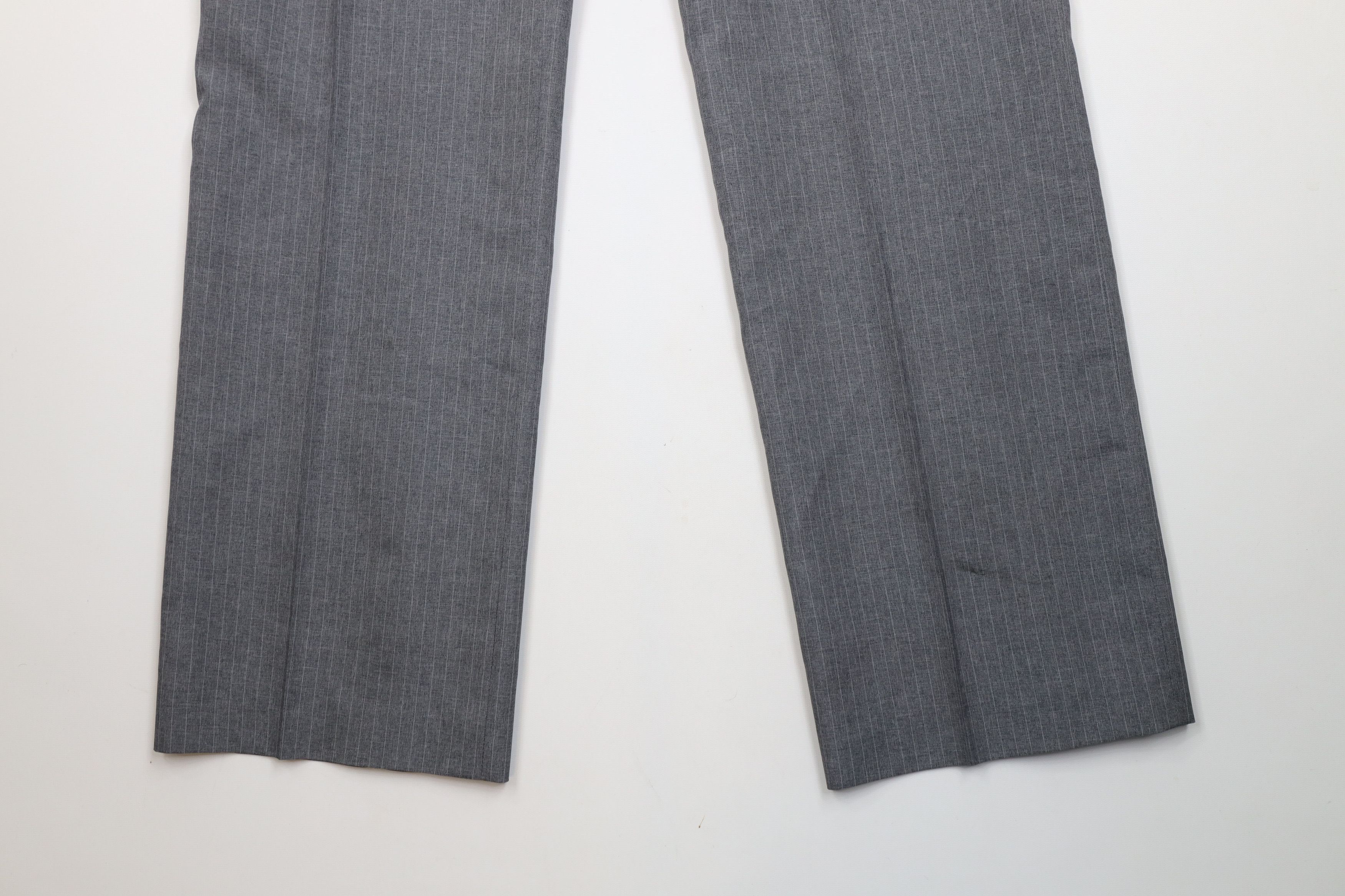 Vintage Vintage 70s Streetwear Knit Wide Leg Chino Pants Gray USA Size US 38 / EU 54 - 11 Thumbnail