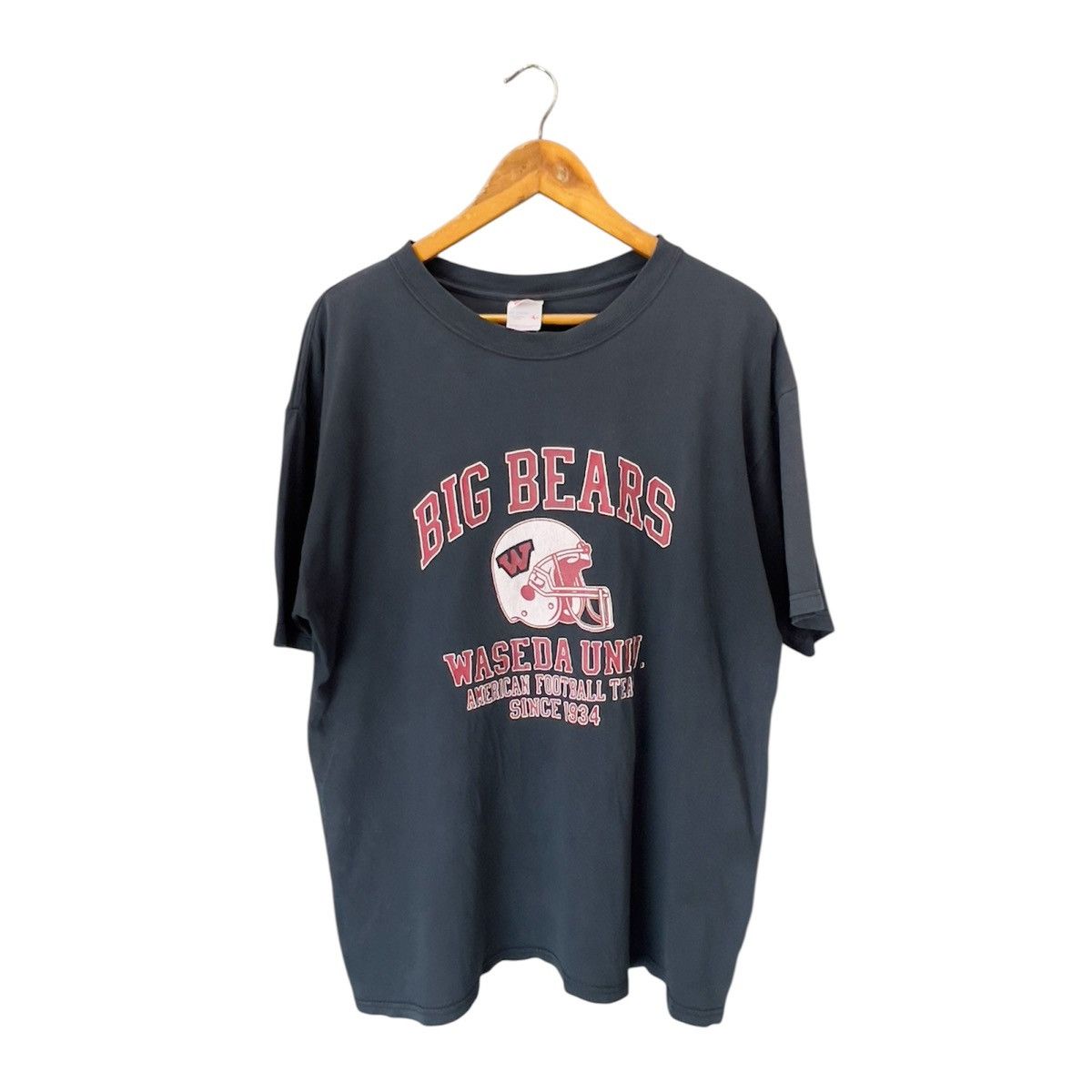 Anvil × Vintage BIG BEARS Waseda Univ American Football Tea Size US L / EU 52-54 / 3 - 1 Thumbnail