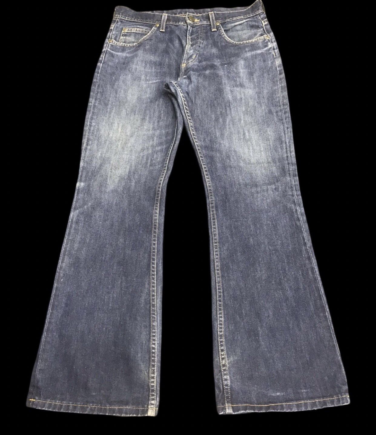 Lee Boot Cut Lee Blue Wash Jeans Size US 32 / EU 48 - 1 Thumbnail