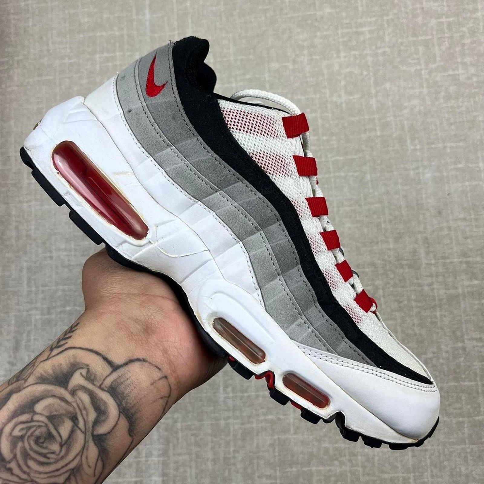 Nike 2010 Nike Air Max 95 “Comet Red" Size US 8.5 / EU 41-42 - 1 Thumbnail