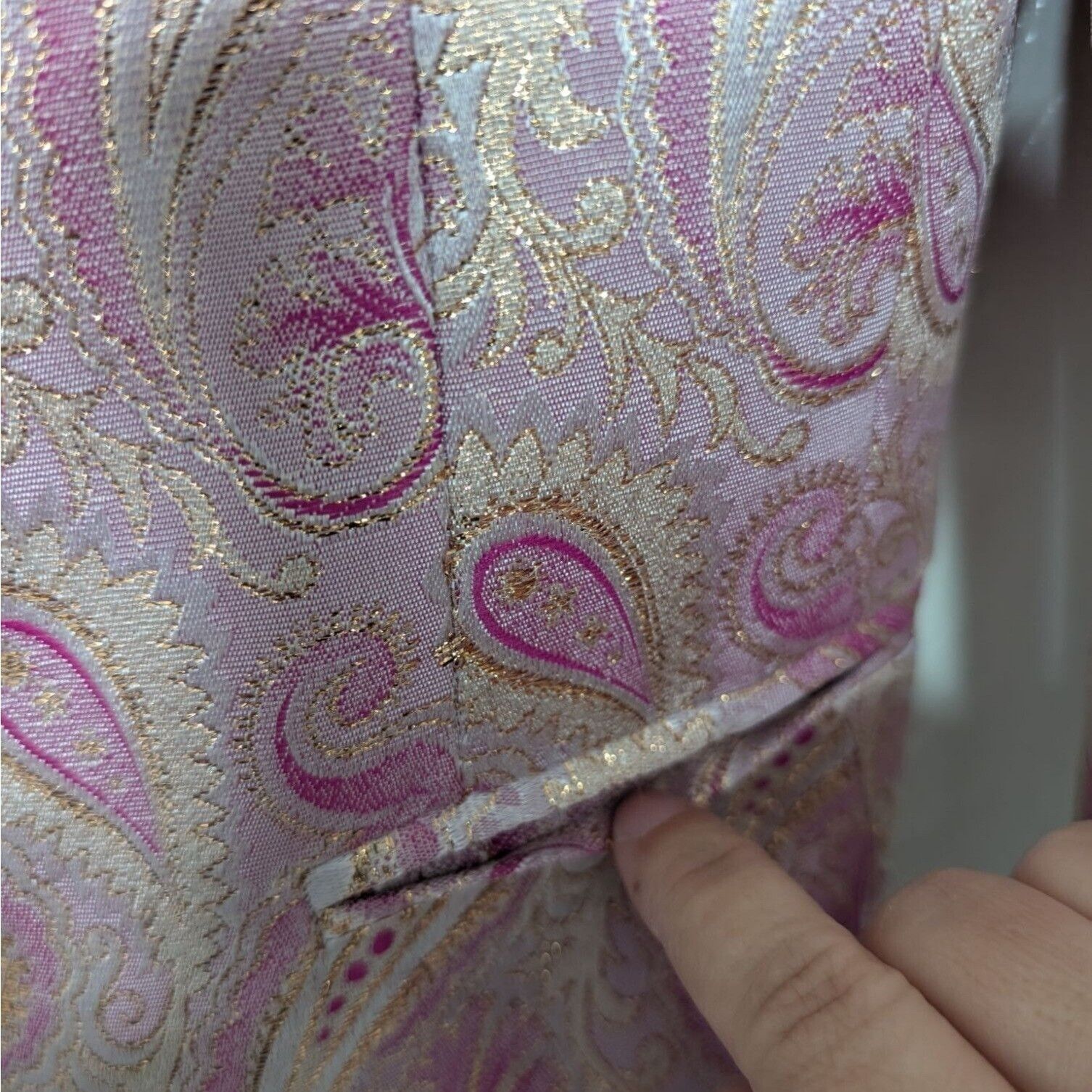 Designer Vintage Eva Polini Couture Paisley Blazer Womens Size 12 Size XL / US 12-14 / IT 48-50 - 4 Thumbnail
