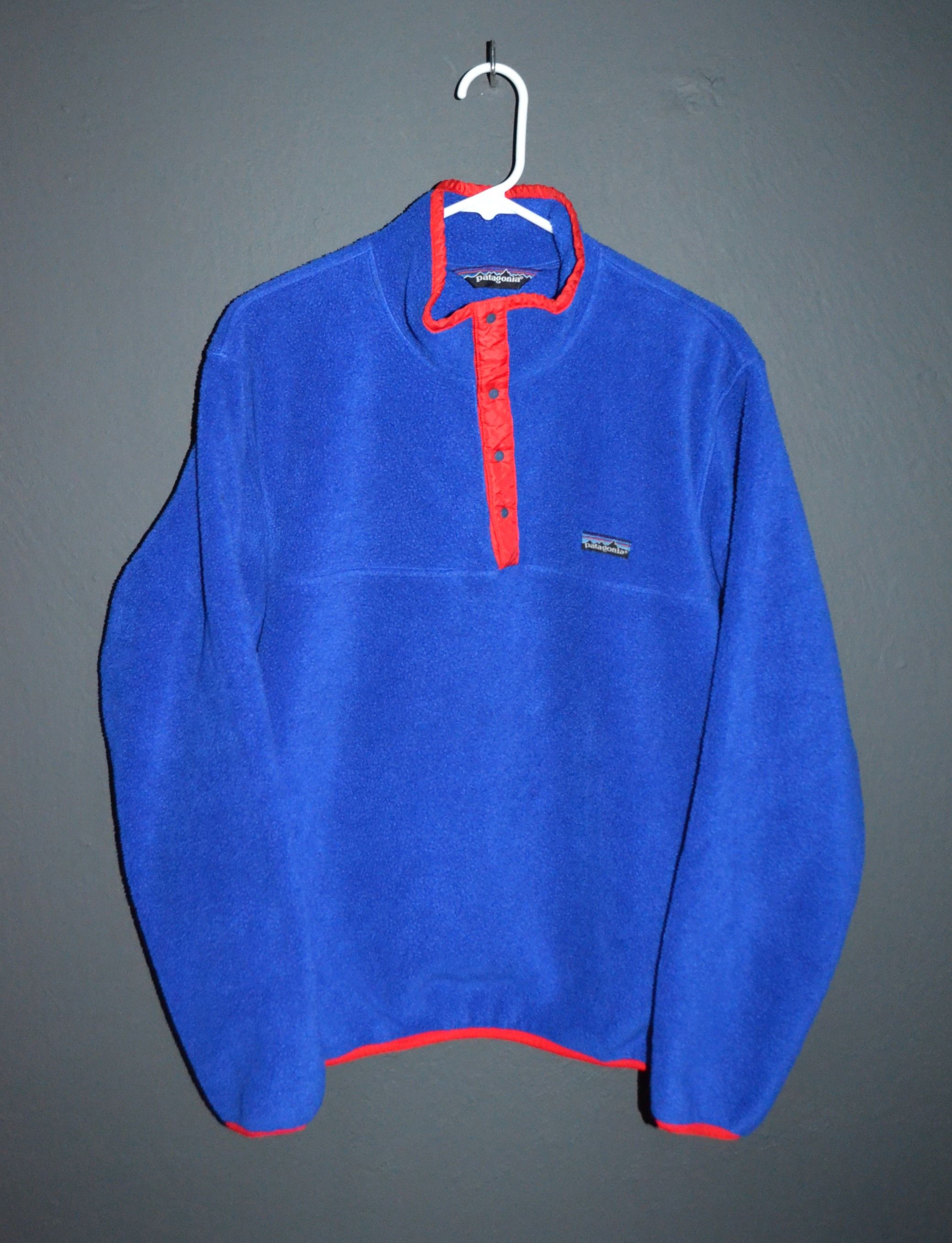 Patagonia Patagonia Vintage 1980s Thick Fleece L size T Snap Jacket Size US L / EU 52-54 / 3 - 3 Thumbnail