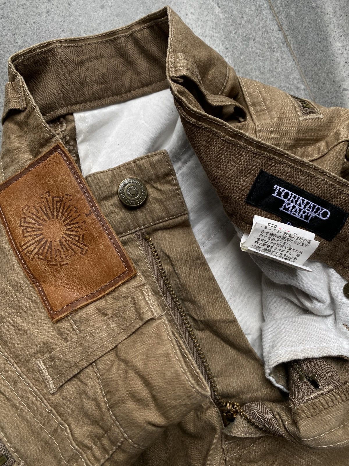 Tornado Mart Tornado Mart multi-zip flare pants Size US 30 / EU 46 - 2 Thumbnail