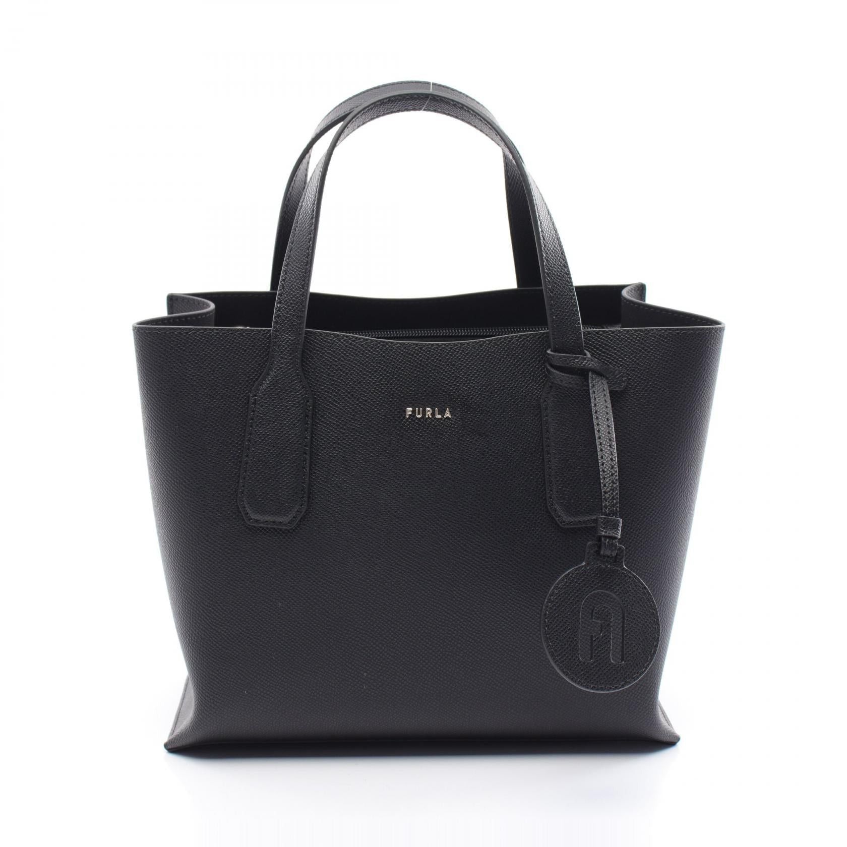 Furla Furla Classic Handbag Tote Bag Leather Black Size ONE SIZE - 1 Thumbnail