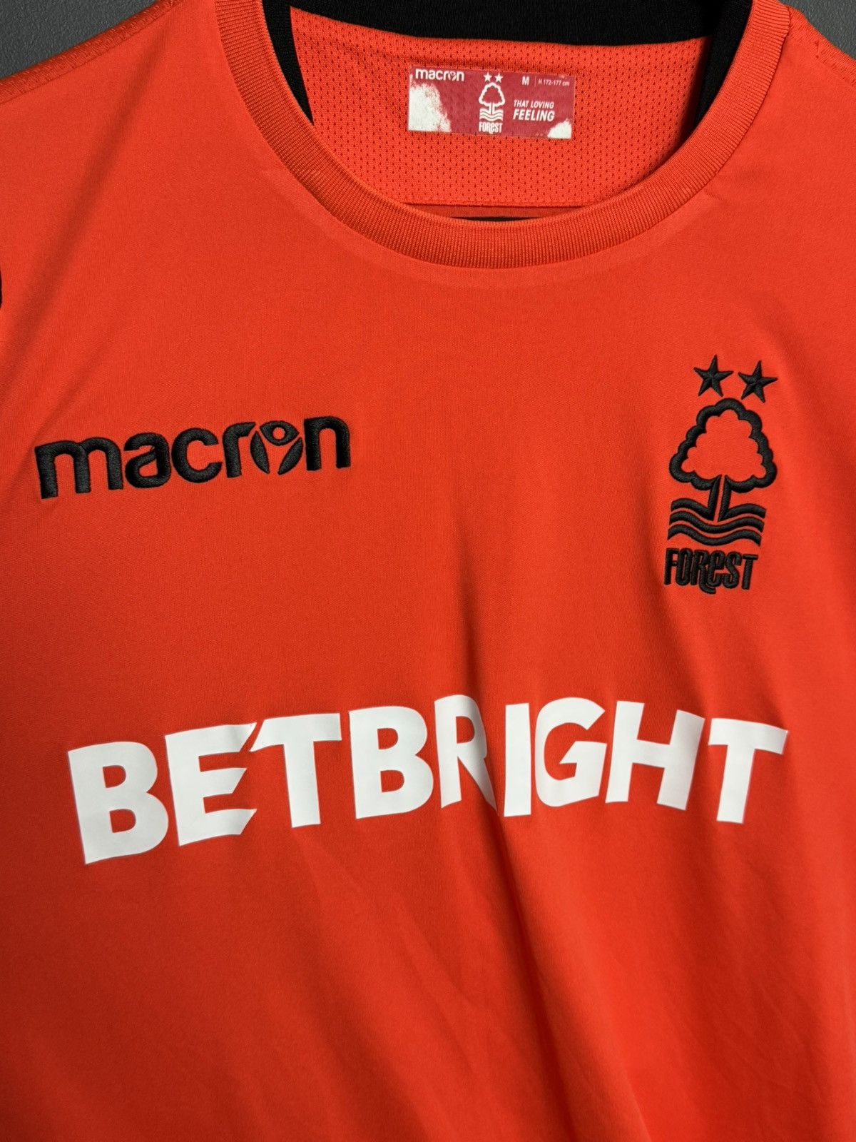 Macron Nottingham Forest 18/19 Goalkeeper Steele Football Jersey Size US M / EU 48-50 / 2 - 4 Thumbnail