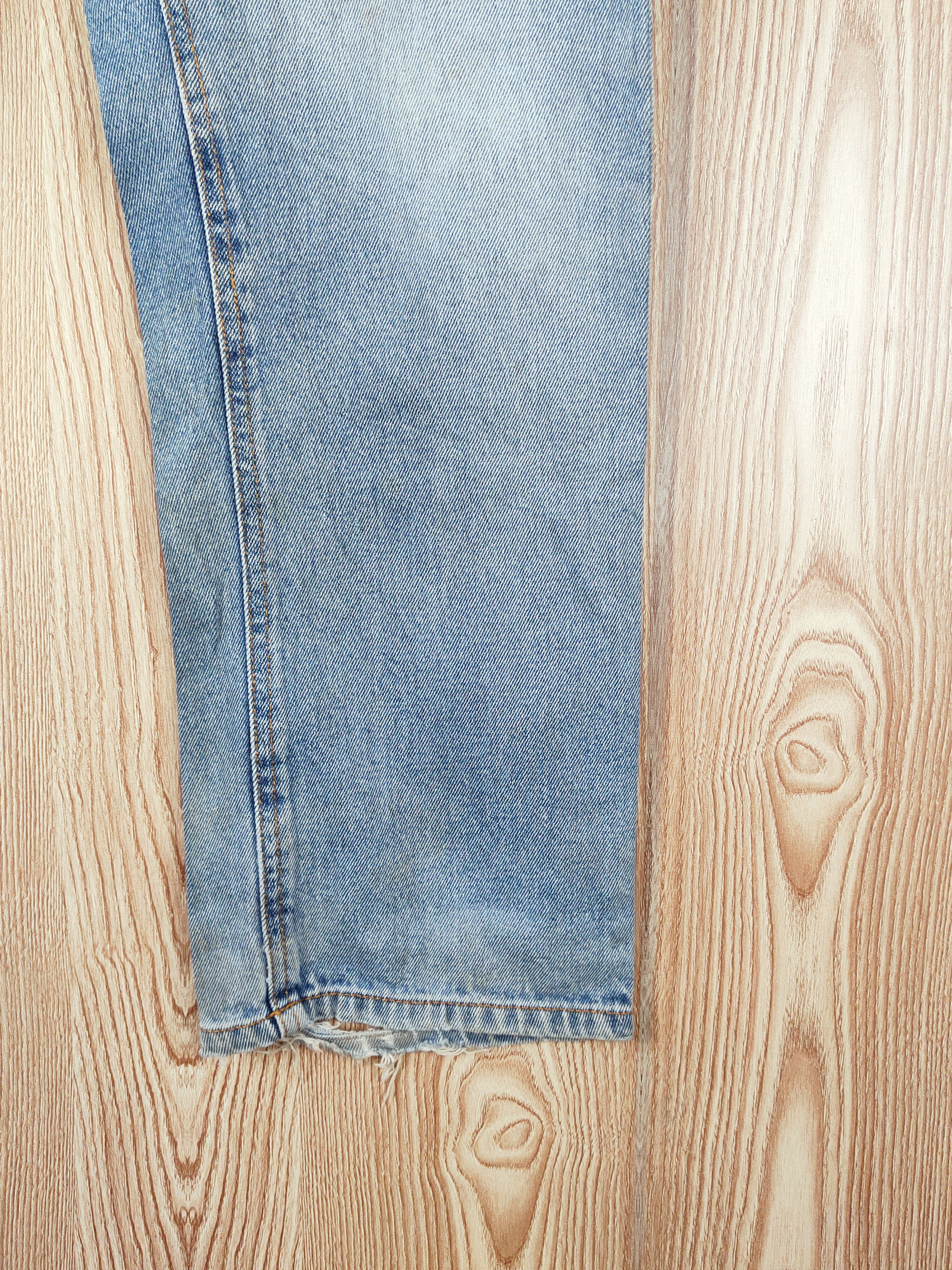 Japanese Brand Japanese Brand Blue Faded Distressed Ripped Jeans #W948 Size US 34 / EU 50 - 6 Thumbnail