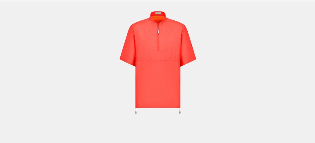 Dior o1w1db10824 Short-Sleeved Shirt in Red Size US XL / EU 56 / 4 - 1 Thumbnail