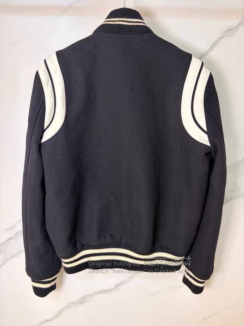 Saint Laurent Paris Saint Laurent Paris Black and White Sheepskin Patchwork Wo Size US S / EU 44-46 / 1 - 2 Thumbnail