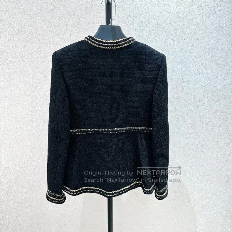 Chanel Chanel Metropolis series black and gold jacket Size XS / US 0-2 / IT 36-38 - 2 Thumbnail