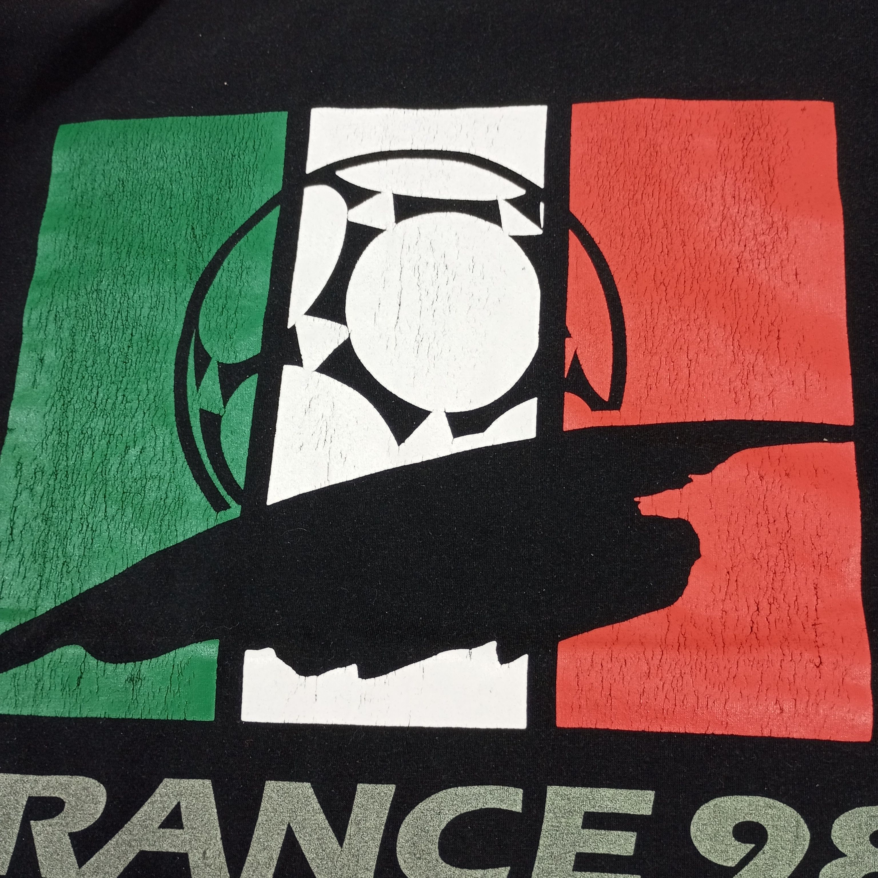 Adidas × Vintage Adidas France 98 Soccer Football Promo Style Tshirt Size US L / EU 52-54 / 3 - 11 Thumbnail
