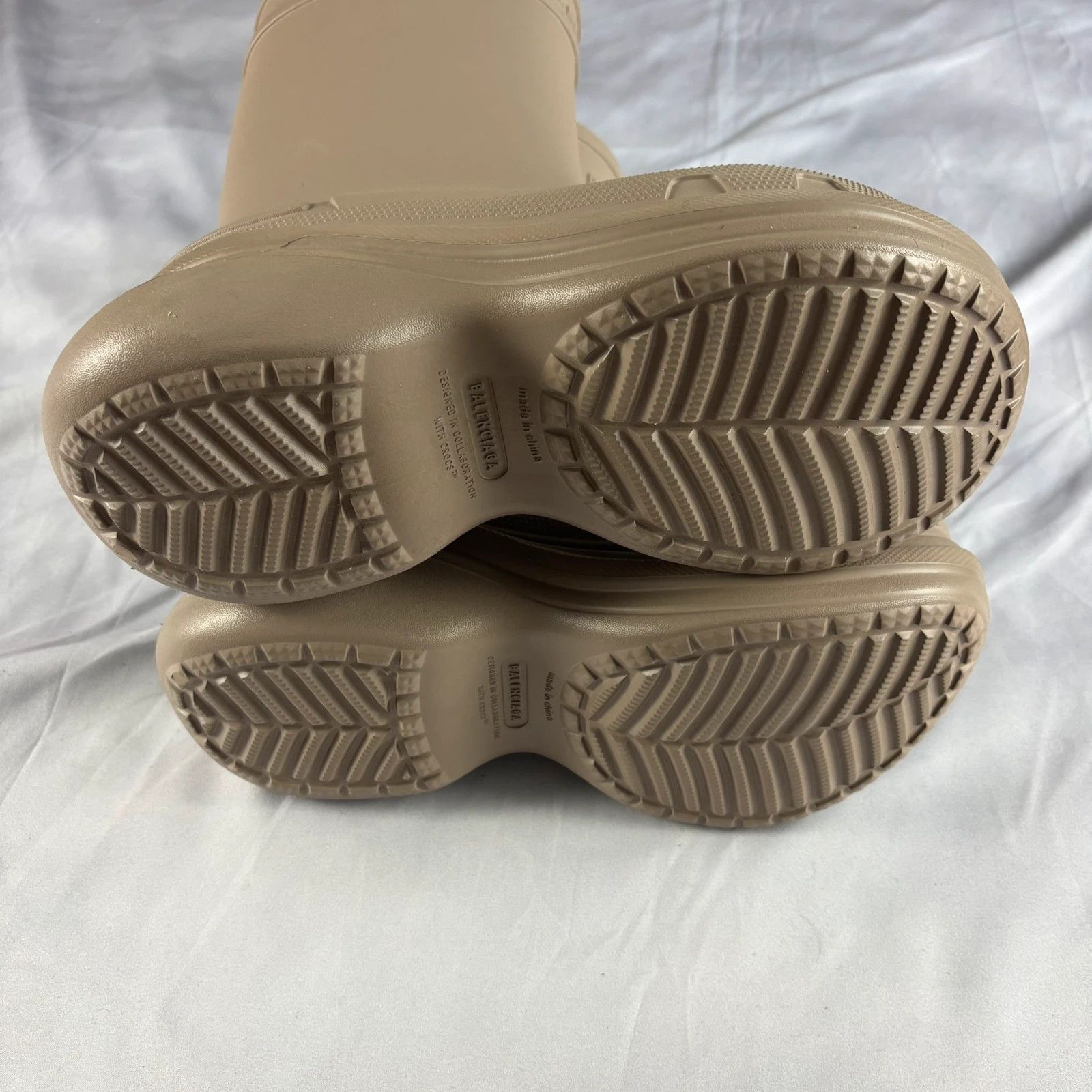 Balenciaga Balenciaga beige croc Size US 10 / EU 43 - 7 Thumbnail