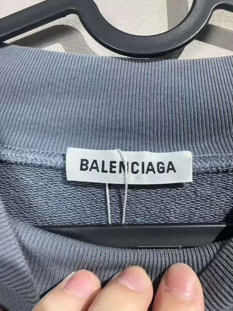 Balenciaga Balenciaga Haze Blue Portrait Hoodie Size US S / EU 44-46 / 1 - 4 Thumbnail