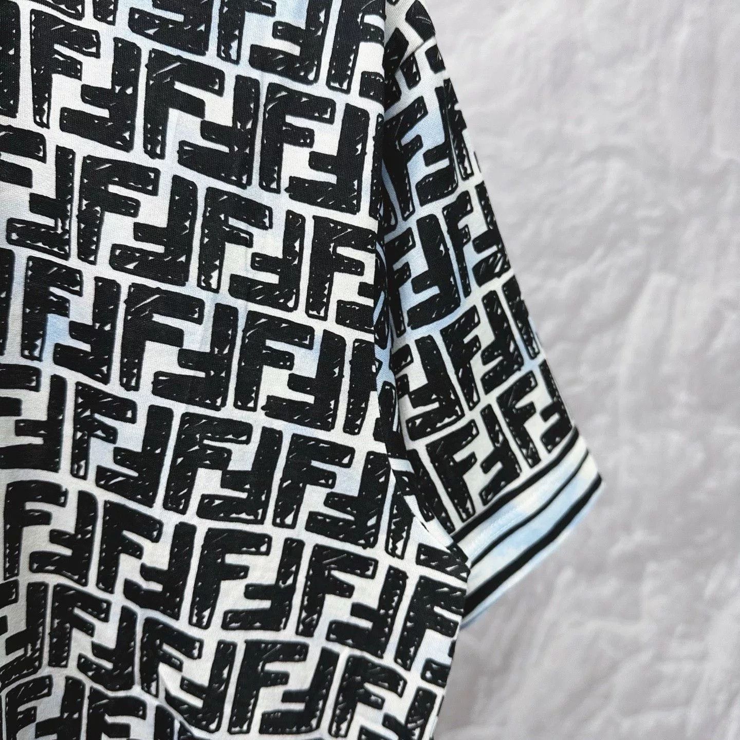 Fendi Fendi Tie-Dye FF Print Short-Sleeve Size US XXS / EU 40 - 4 Thumbnail