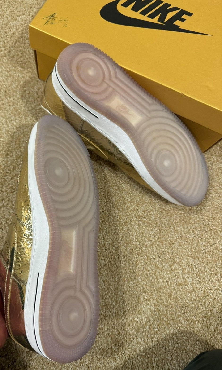 Nike Nike Air Force 1 Precious Metal (men’s size 11) New Size US 11 / EU 44 - 8 Thumbnail