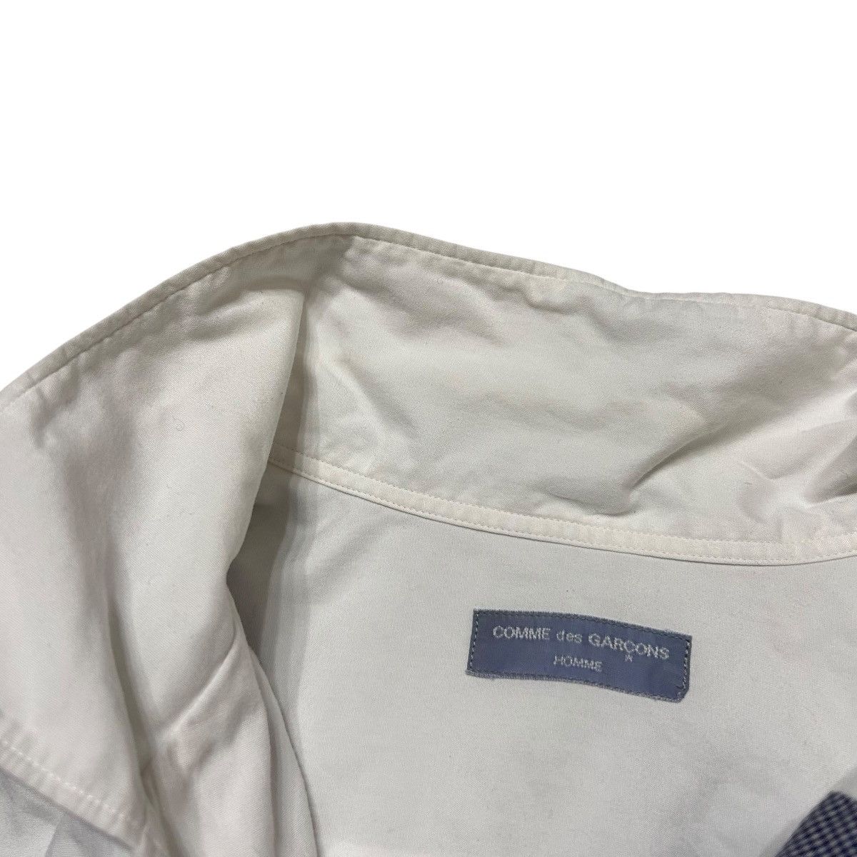 Comme des Garcons 558 02SS Comme Des Garcons Homme patchwork Panelled shirt Size US S / EU 44-46 / 1 - 11 Thumbnail