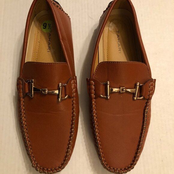 Other tahari men's brown slip on loafers casual shoes size: 9.5 Size US 9.5 / EU 42-43 - 1 Thumbnail