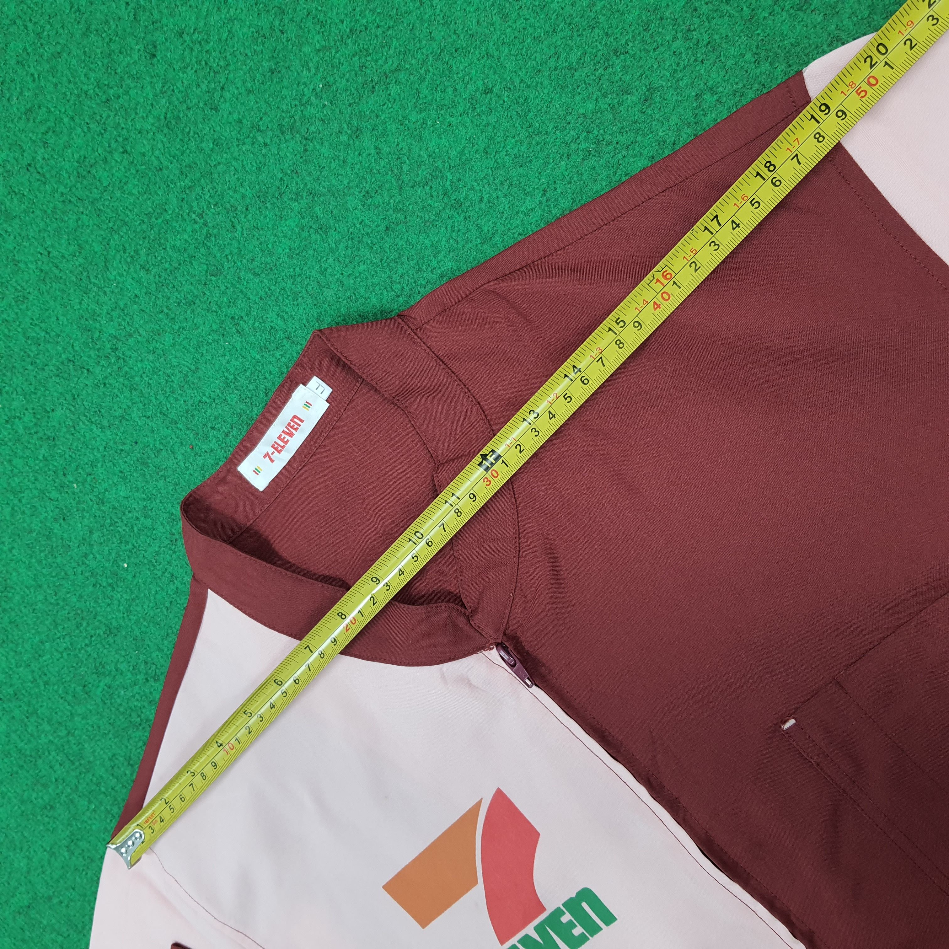 Japanese Brand Vintage 7 Eleven Japan Staff Uniform Work Jacket C299N34 Size US L / EU 52-54 / 3 - 9 Thumbnail
