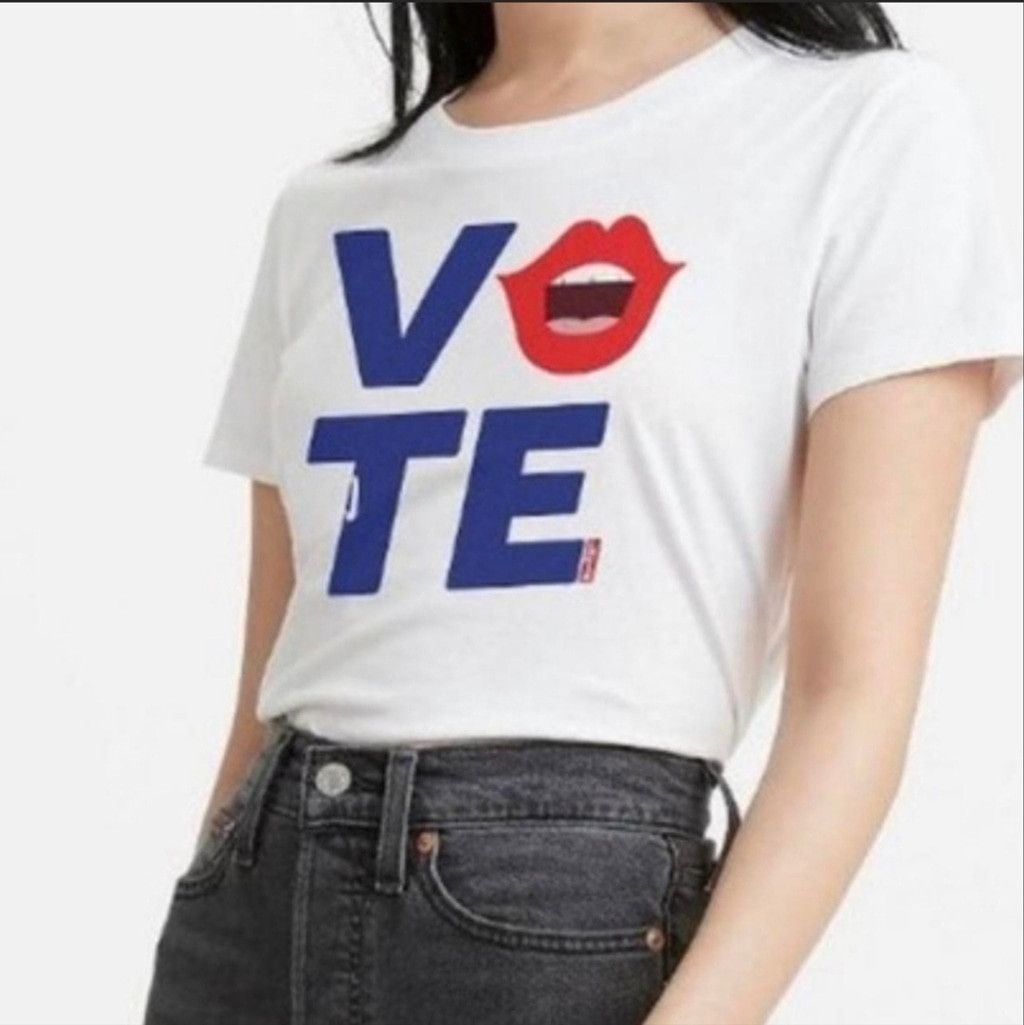 Levi's NWT Levi's Vote Tee Size L / US 10 / IT 46 - 2 Thumbnail