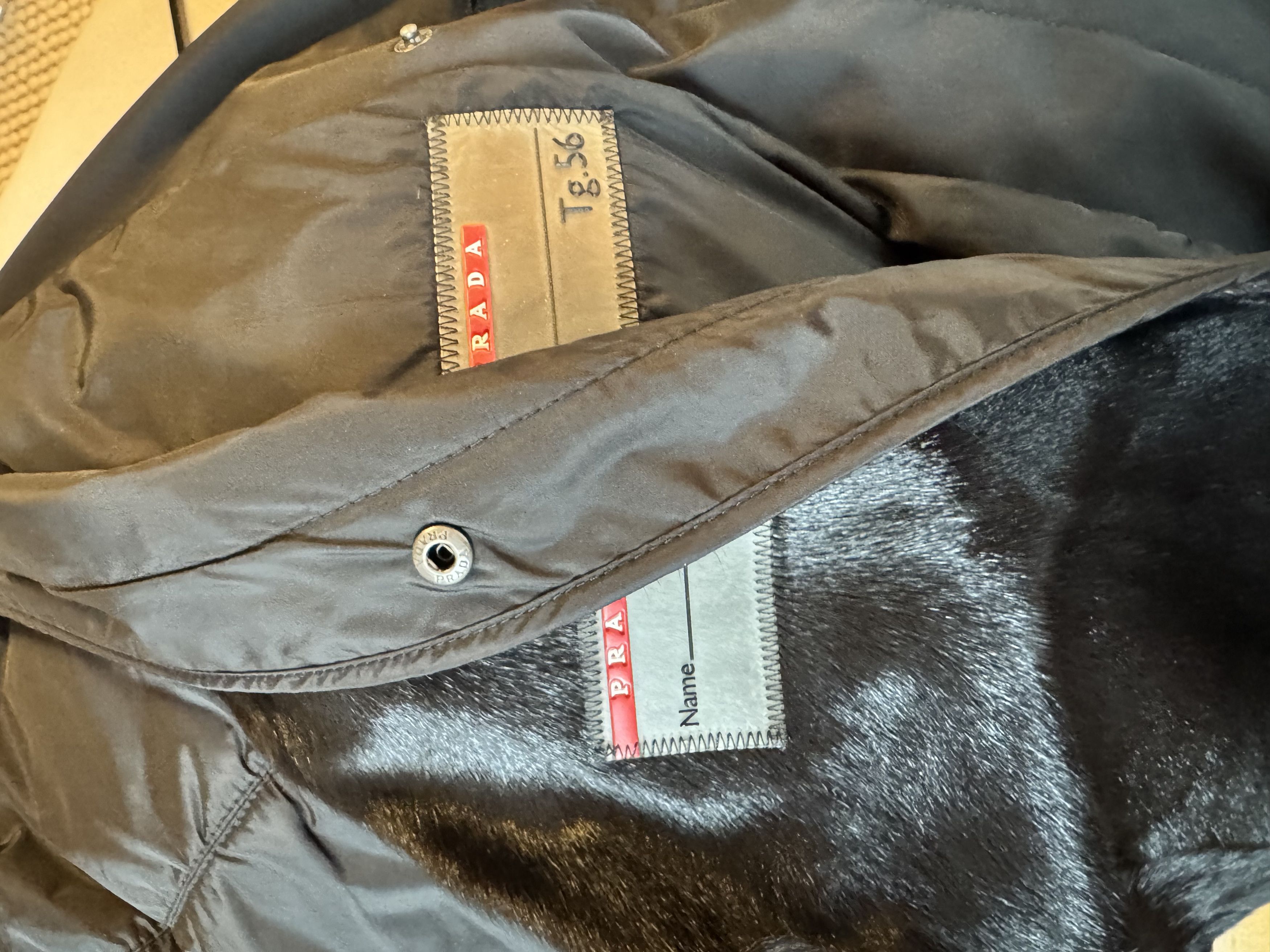 Prada PRADA Linea Rossa SGV898 Fur Parka Goa Fur Archive Rare Size US XL / EU 56 / 4 - 3 Thumbnail