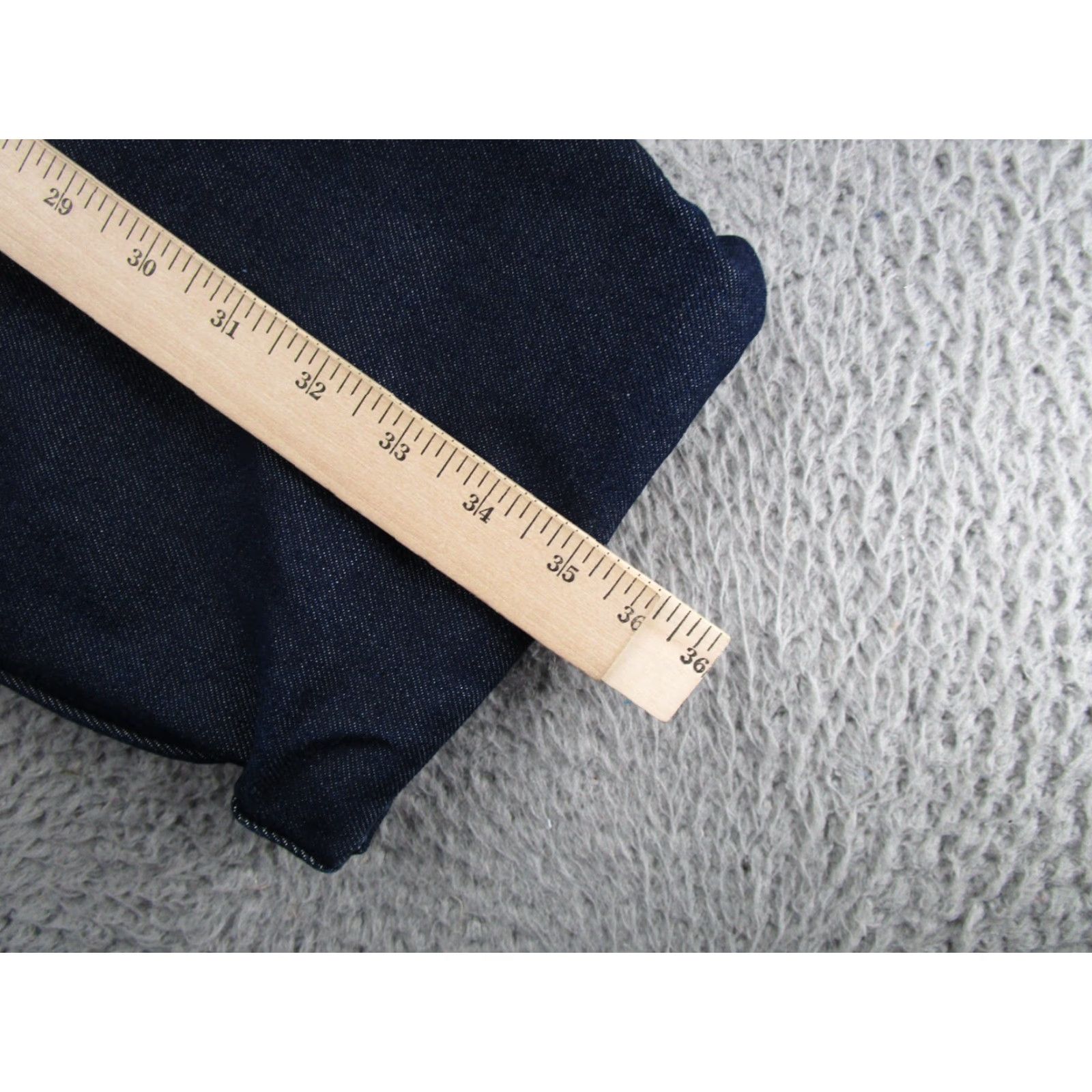 Denime VINTAGE Mitchellville Blue Denim Snap Up Quilt Lined Jacket Mens Size 54/56 Size US L / EU 52-54 / 3 - 7 Thumbnail