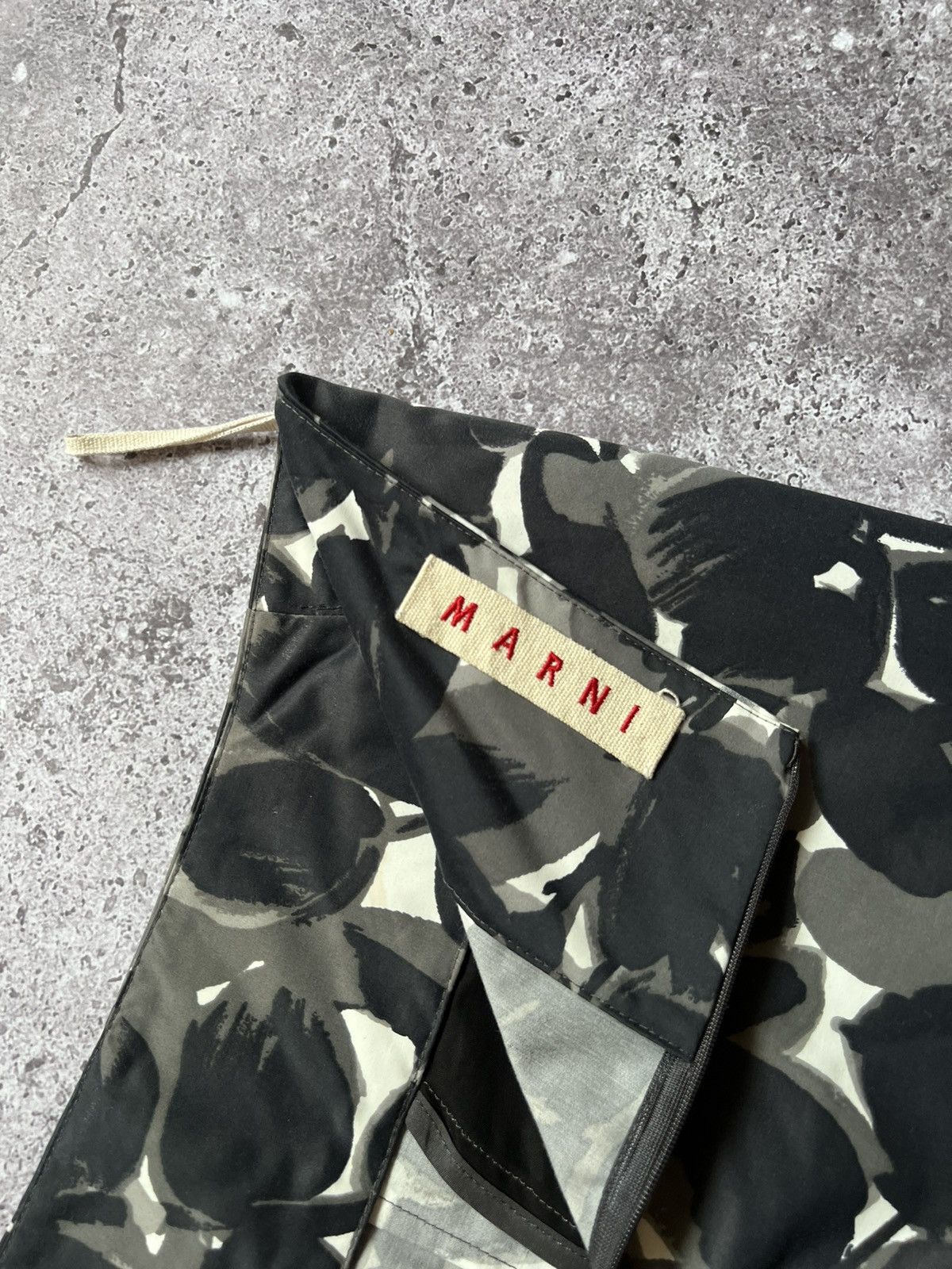 Marni Marni Skirt Flower Print Size 32" / US 10 / IT 46 - 9 Thumbnail