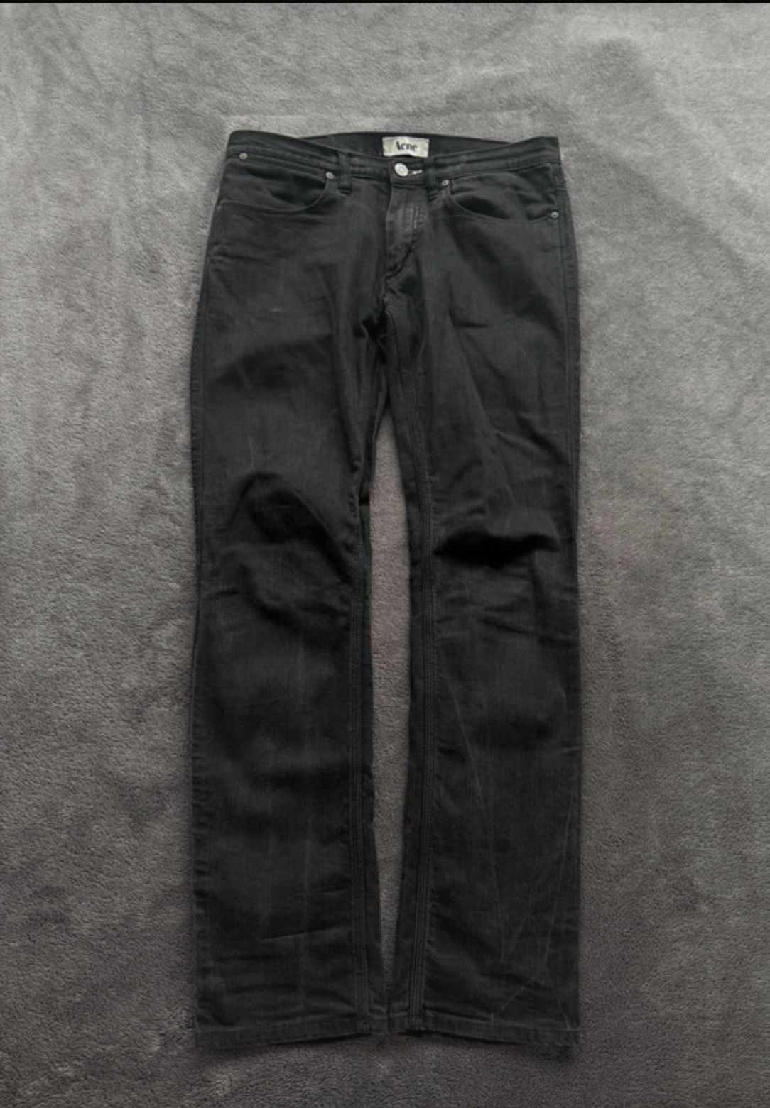 Acne Studios black dark grey jeans W32 L34