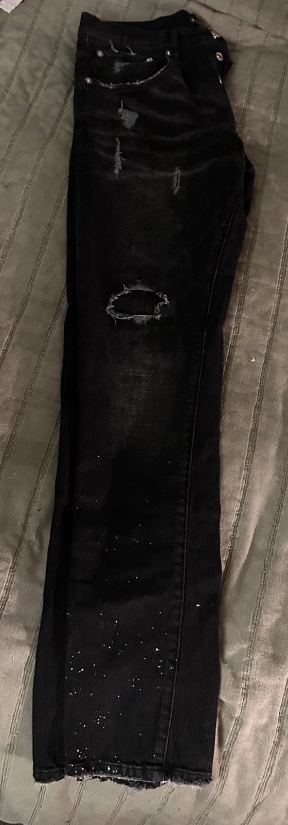 Purple Brand Purple Brand pants Distressed Size US 34 / EU 50 - 3 Thumbnail