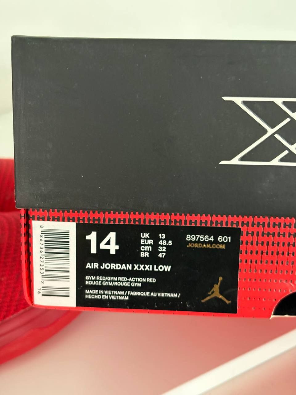 Jordan Brand Jordan 31 gym red Chicago away Size US 14 / EU 47 - 8 Thumbnail