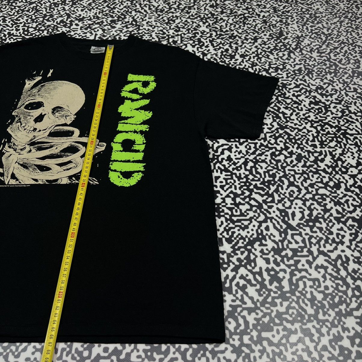 Band Tees Vintage 2006 Rancid Band Rock Skeleton Bones Logo T-shirt Size US L / EU 52-54 / 3 - 11 Thumbnail