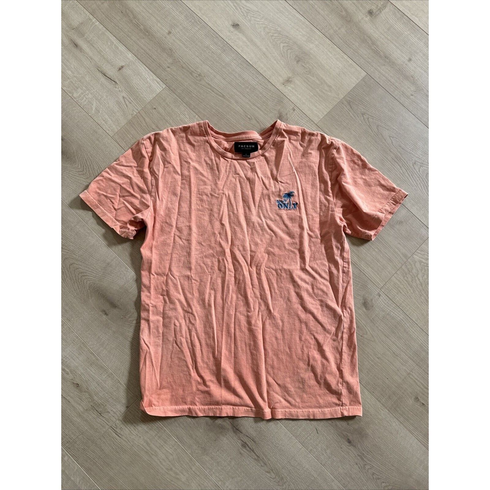 Pacsun Pacsun Large Orange T Shirt Locals Only Size US L / EU 52-54 / 3 - 2 Thumbnail