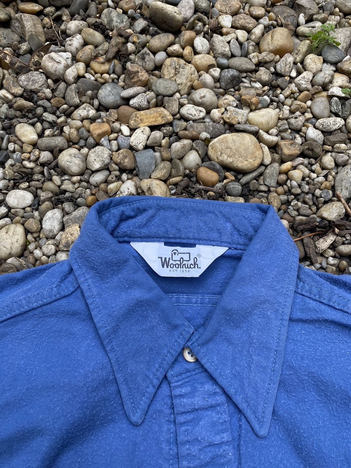 Woolrich Woolen Mills Vintage 70s 80s Woolrich Flannel Work Dense Shirt Size US L / EU 52-54 / 3 - 2 Thumbnail